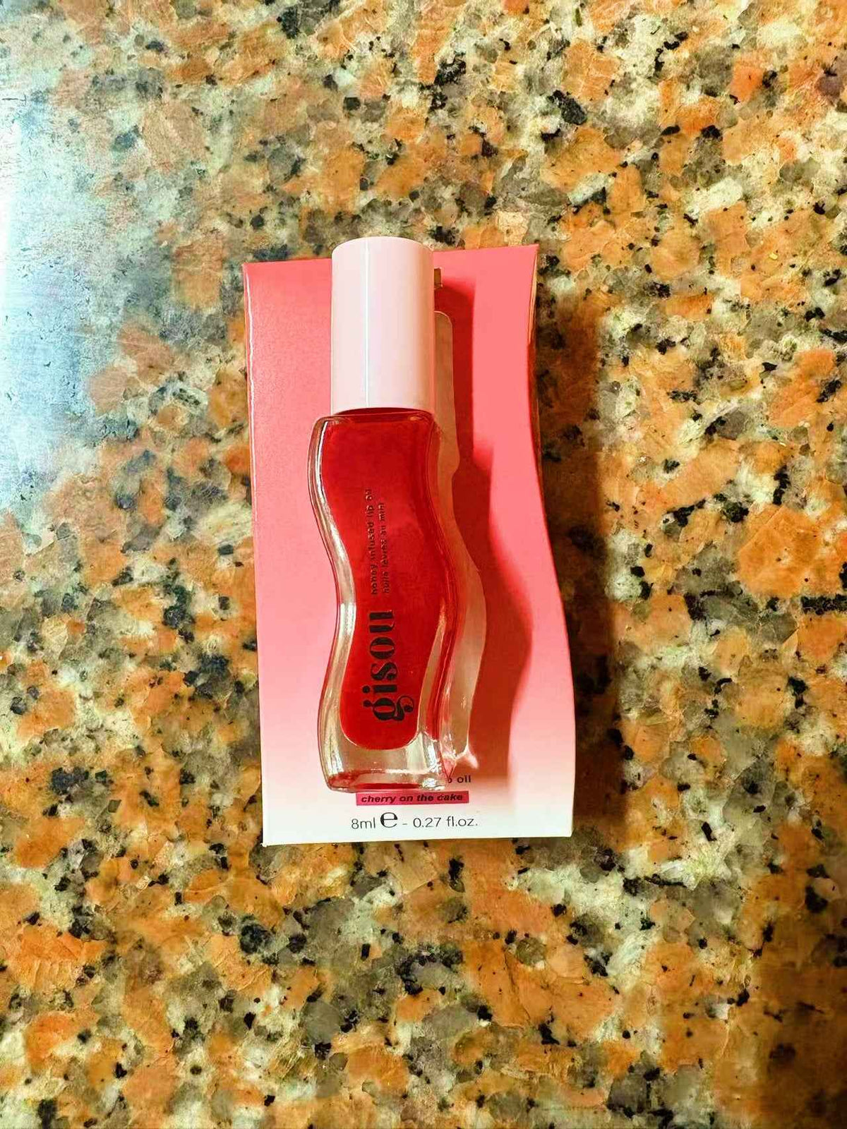 Aceite labial Gisou (sandía, miel, coco y fresa): brillo labial hidratante, reparador, voluminizador e iluminador (8 ml)