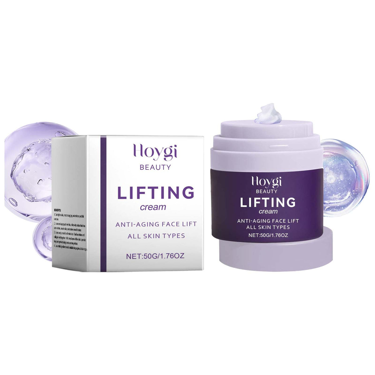 Crema Facial Hidratante Profunda para Suavizar Líneas Finas y Iluminar el Cutis