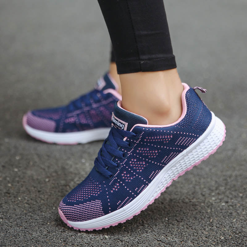 Zapatillas Mujer Plataforma Blancas — Tenis Casual