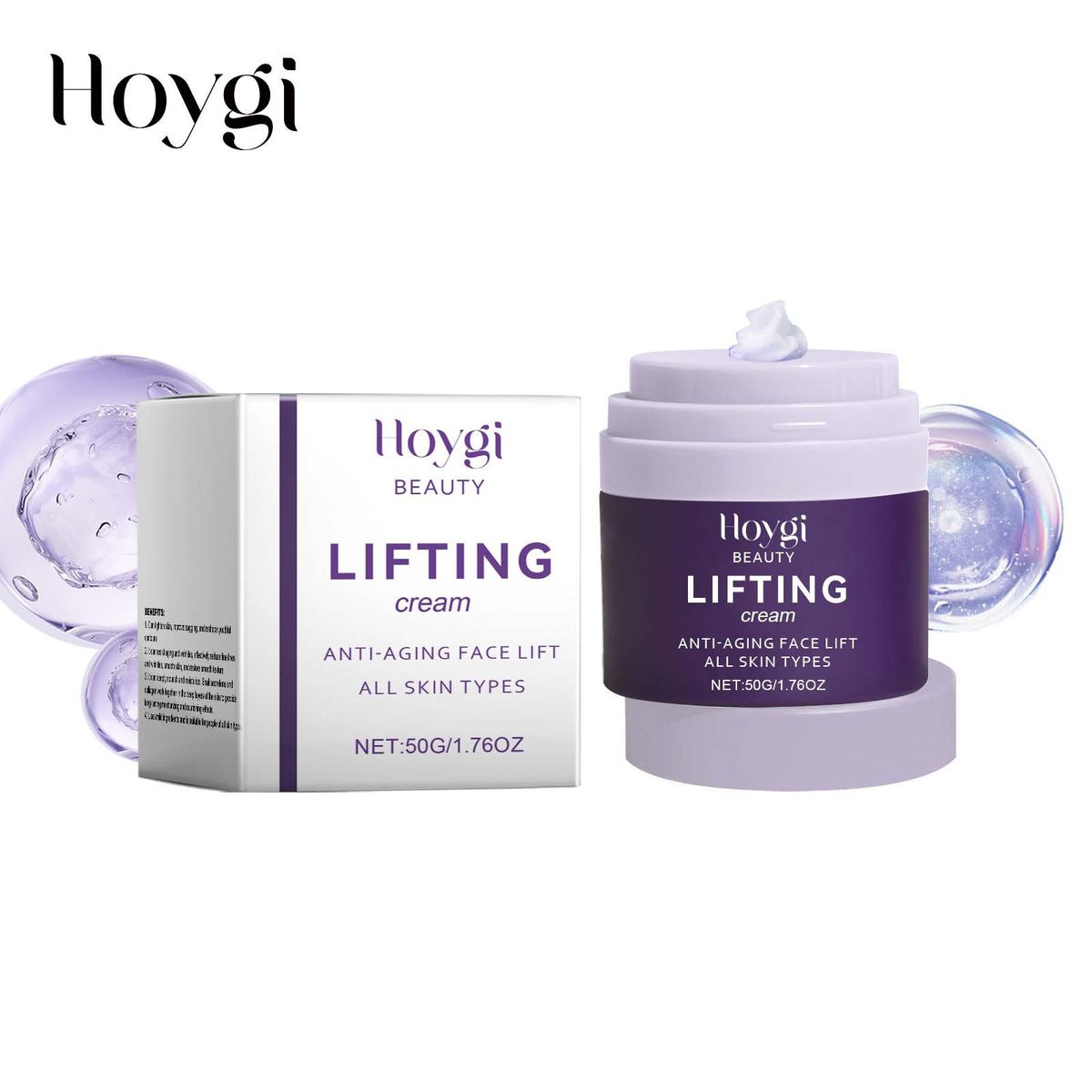 Crema Facial Hidratante Profunda para Suavizar Líneas Finas y Iluminar el Cutis