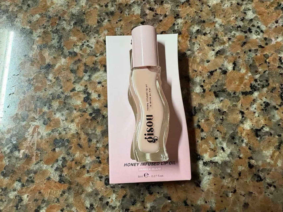 Aceite labial Gisou (sandía, miel, coco y fresa): brillo labial hidratante, reparador, voluminizador e iluminador (8 ml)