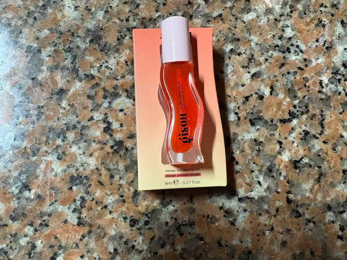 Aceite labial Gisou (sandía, miel, coco y fresa): brillo labial hidratante, reparador, voluminizador e iluminador (8 ml)