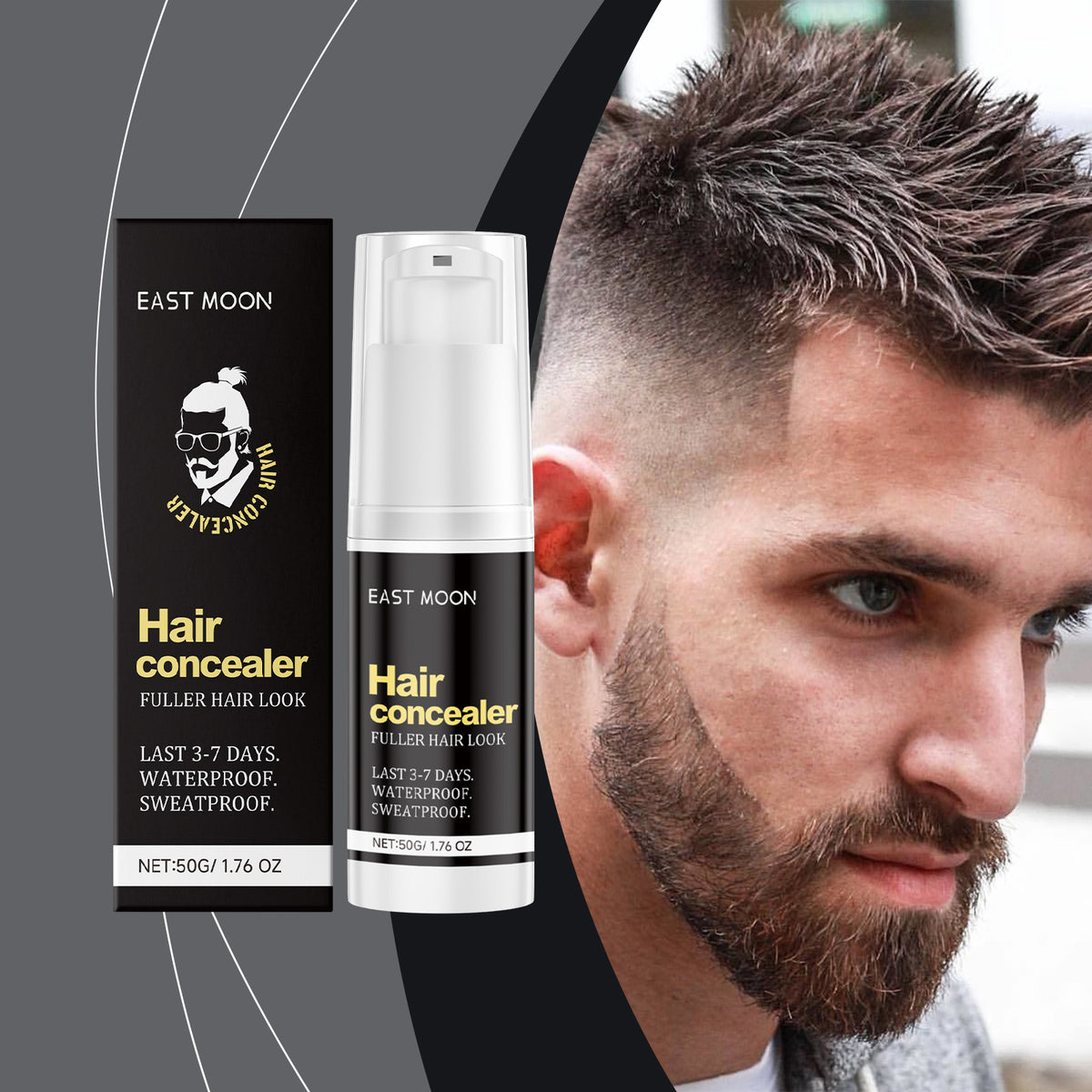 Crema de Mascarilla para el Cabello East Moon: Cubre, Modifica y Nutre