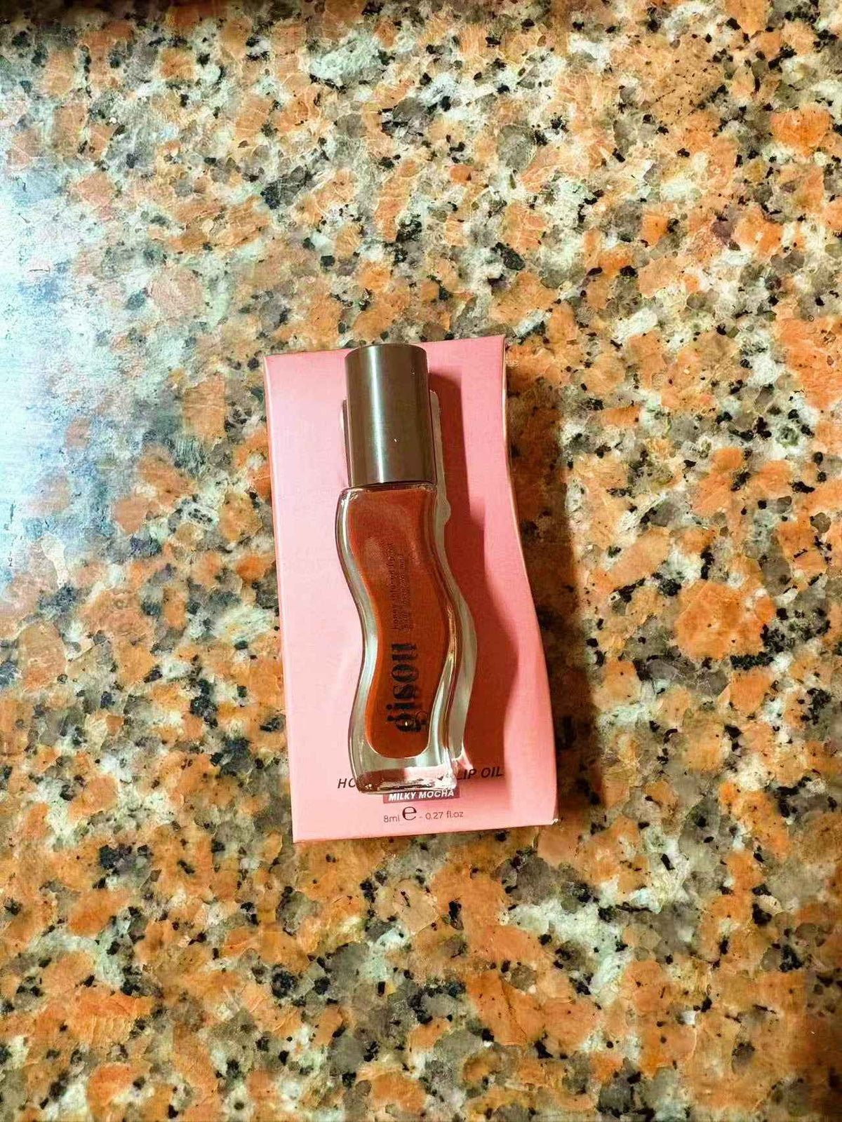 Aceite labial Gisou (sandía, miel, coco y fresa): brillo labial hidratante, reparador, voluminizador e iluminador (8 ml)