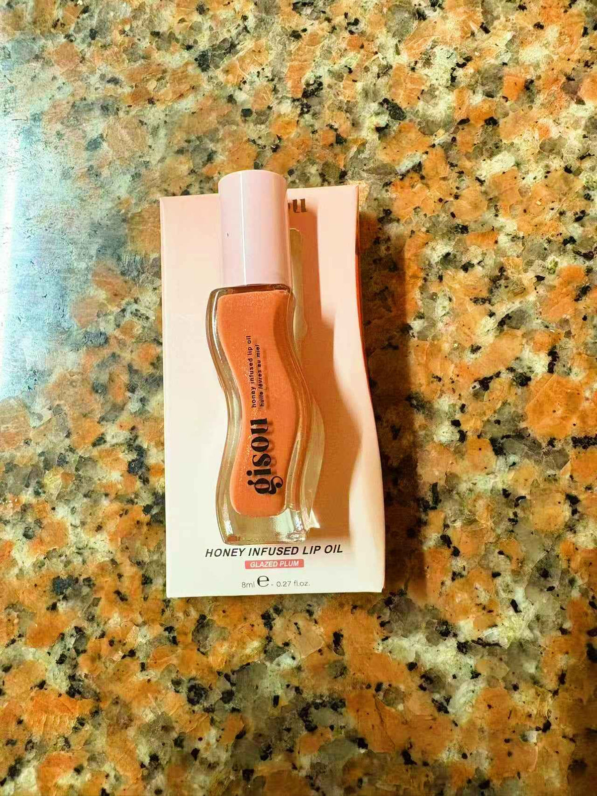 Aceite labial Gisou (sandía, miel, coco y fresa): brillo labial hidratante, reparador, voluminizador e iluminador (8 ml)