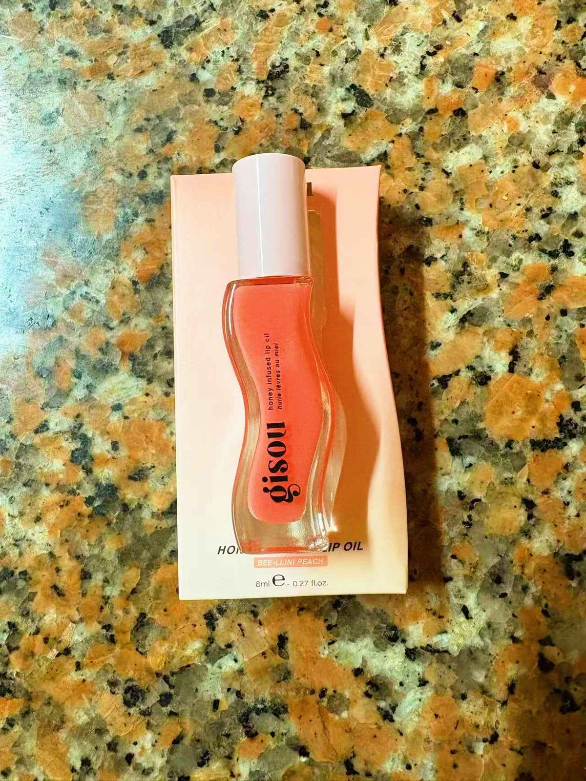 Aceite labial Gisou (sandía, miel, coco y fresa): brillo labial hidratante, reparador, voluminizador e iluminador (8 ml)