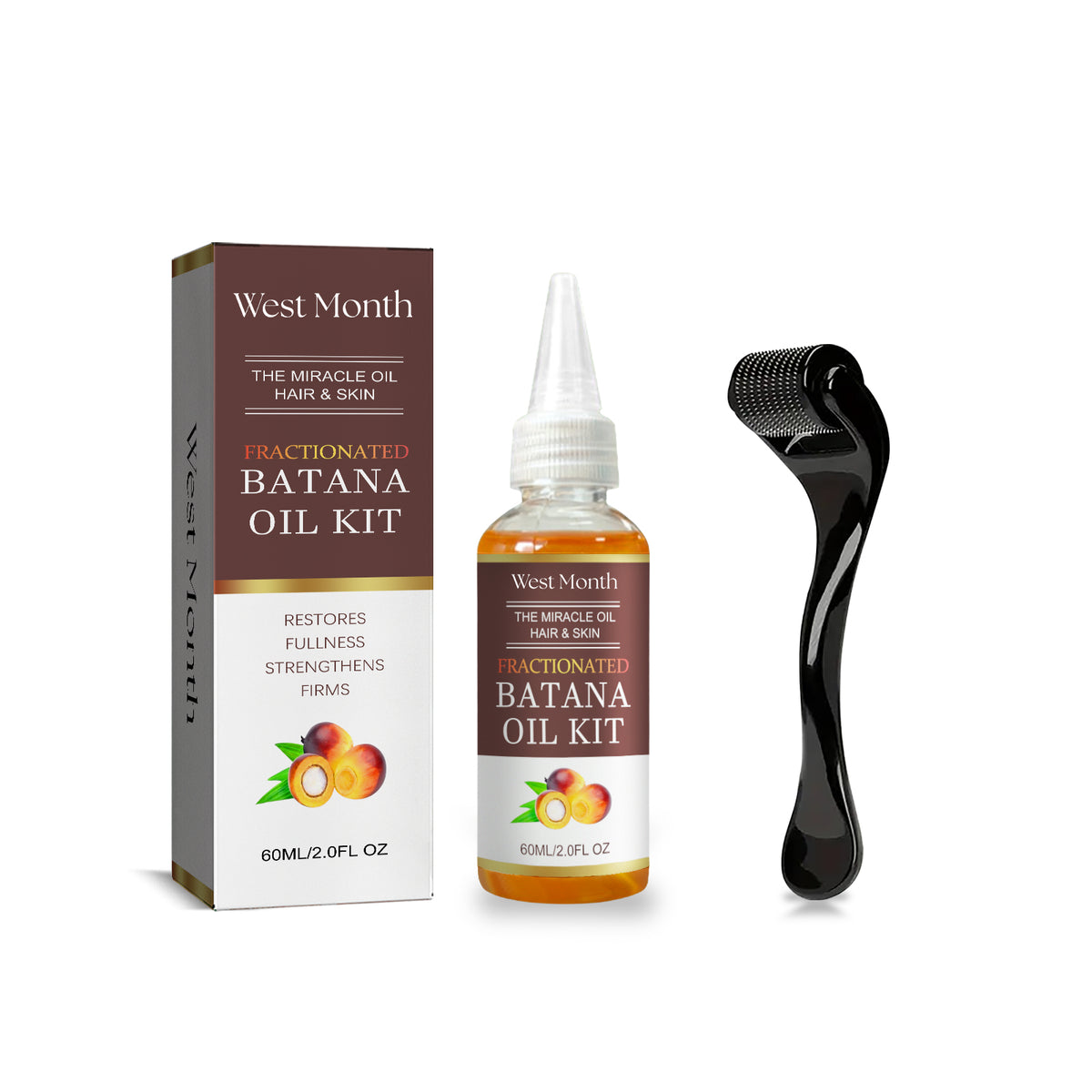 West&Month Aceite Esencial para el Cuidado del Cabello Batana - Hidratación y Mejora del Cabello Seco