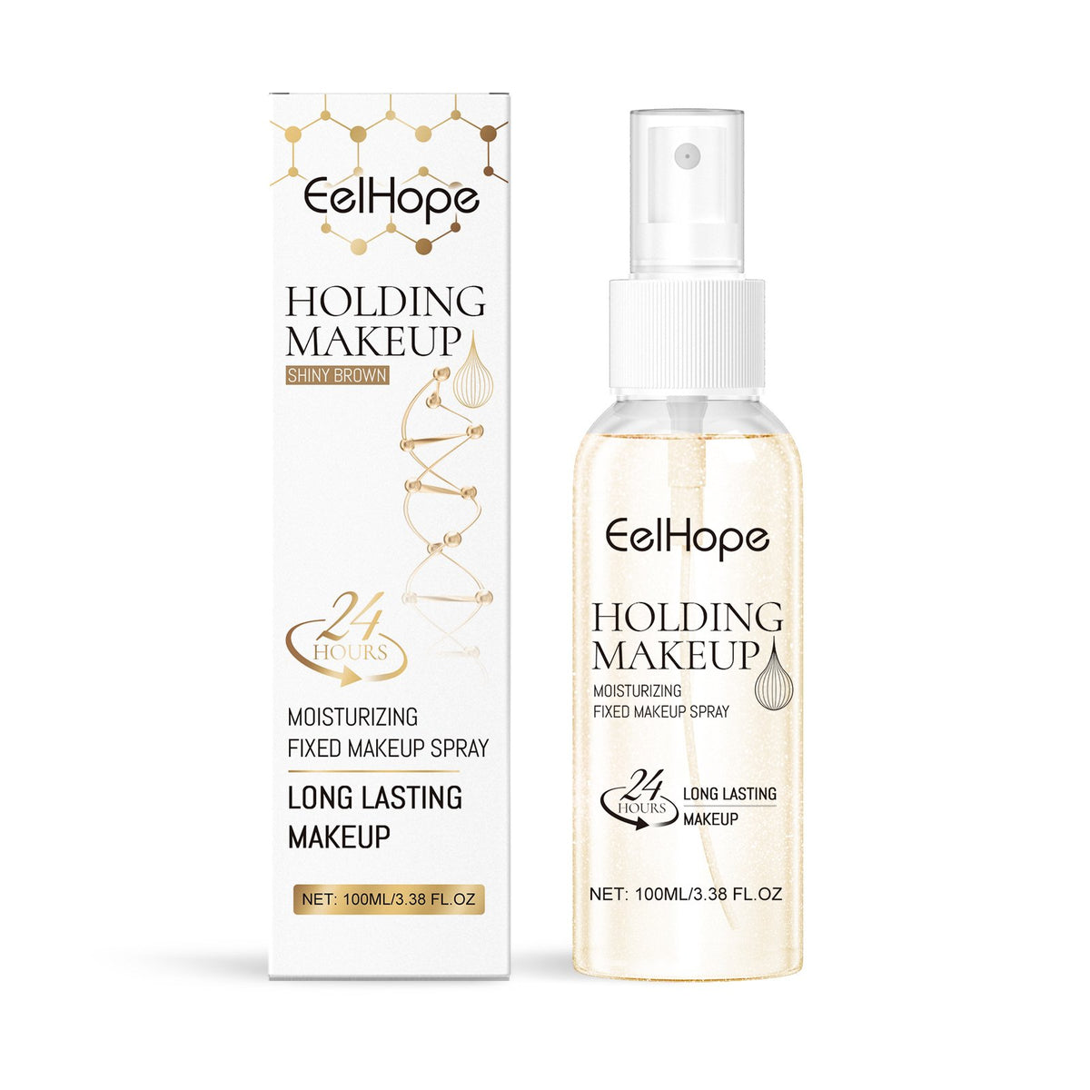 Spray Fijador Eelhope, Hidratante, Refrescante, de Larga Duración y Fácil de Remover