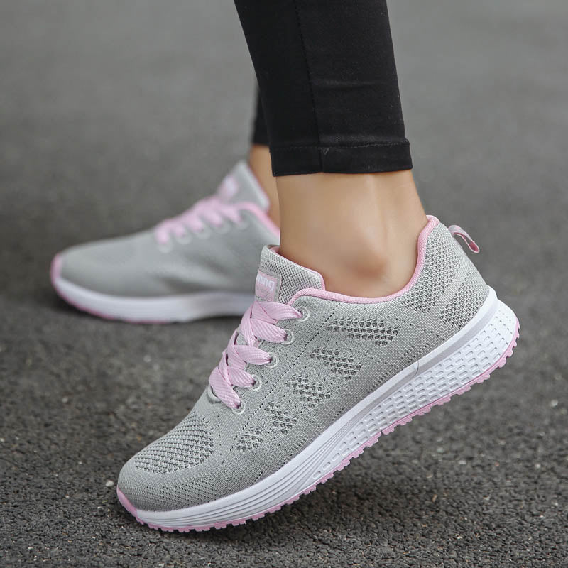 Zapatillas Mujer Plataforma Blancas — Tenis Casual