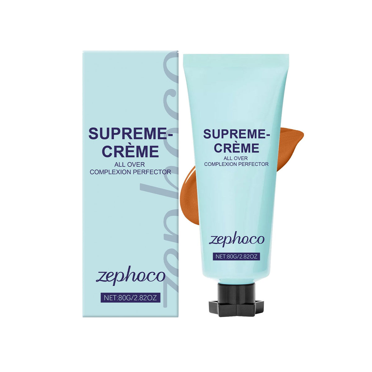 Corrector de Larga Duración Zephoco para Piel Oscura, Mate Antimanchas y Diario