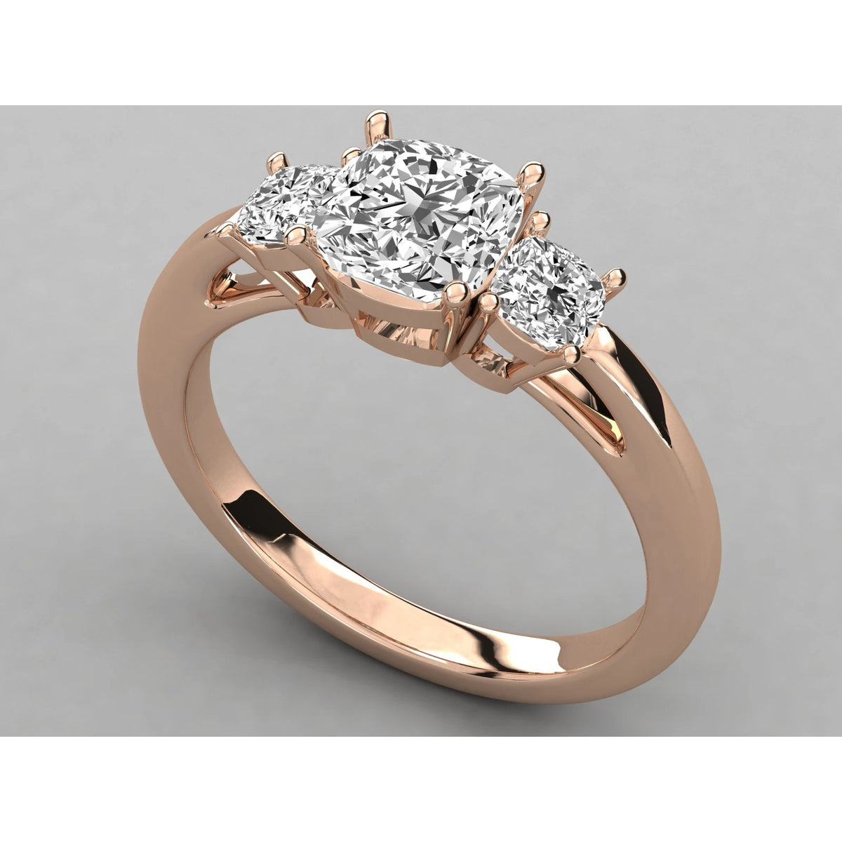 Anillo Solitario de Diamante Natural de Alta Calidad KRISHNAM JEWELS, Certificado por Terceros, Diseño de Moda para Boda y Aniversario