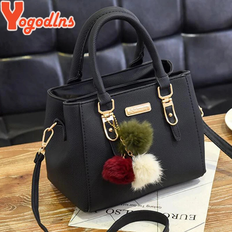 Yogodins Mujeres Perlas Colgante Bolso Señoras Relieve Hombro Bolso