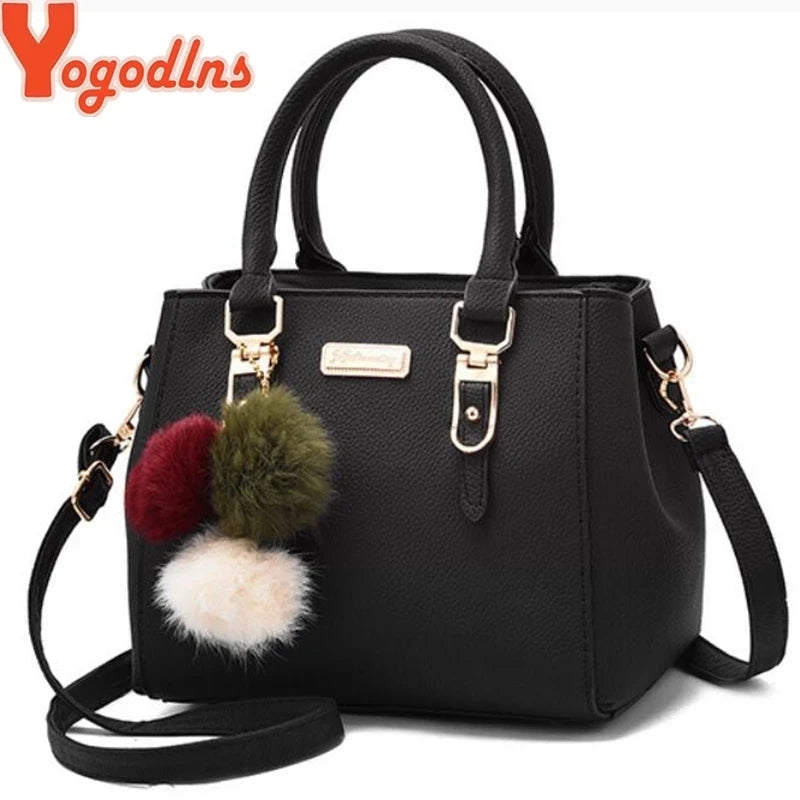 Yogodins Mujeres Perlas Colgante Bolso Señoras Relieve Hombro Bolso