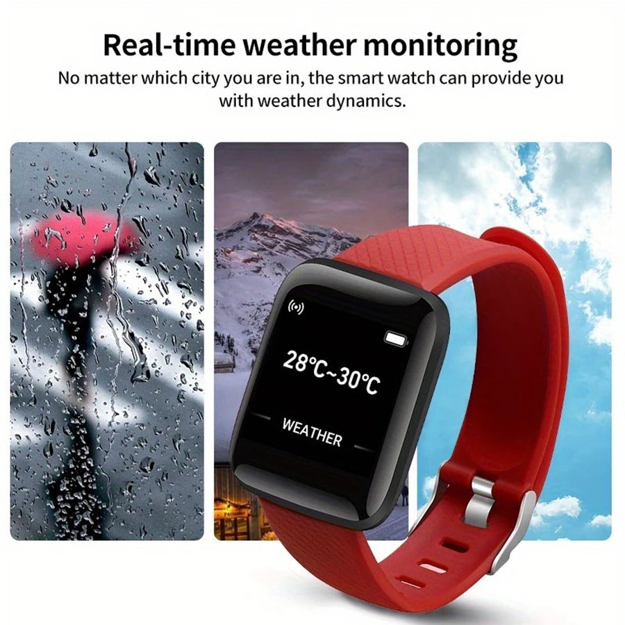 Reloj Inteligente Unisex 116plus Y68 con Monitor de Actividad