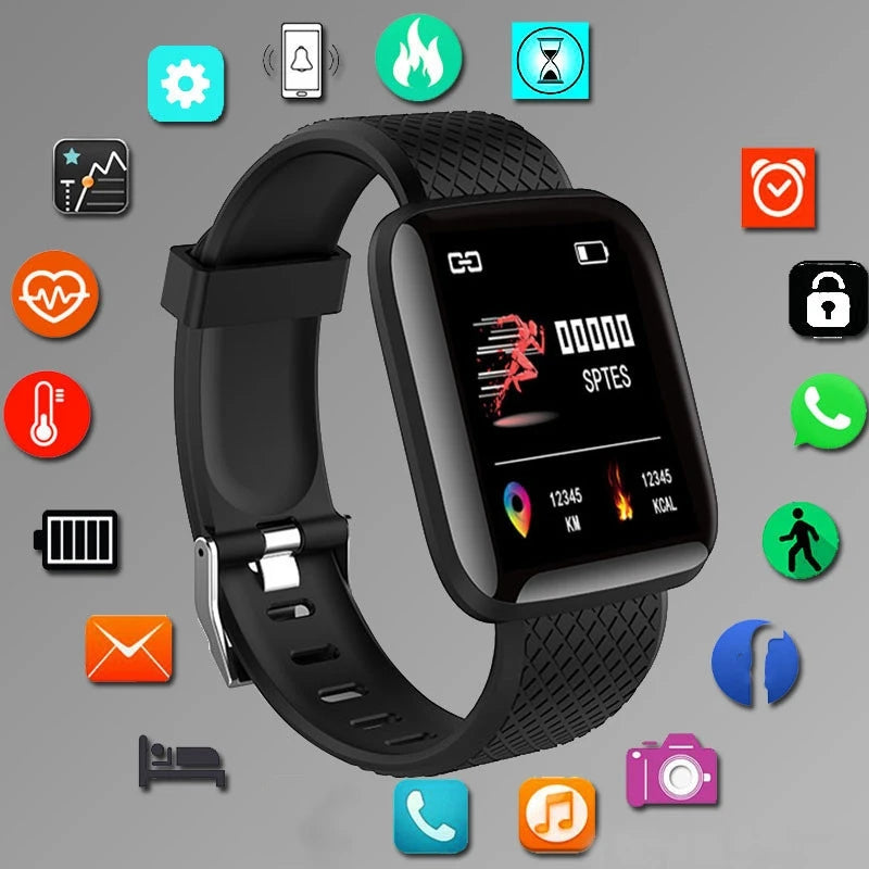 Reloj Inteligente Unisex 116plus Y68 con Monitor de Actividad