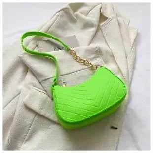 Mini Bolso de Hombro de Fieltro para Mujer, Diseño Elegante, Bolso Bandolera en Forma de Media Luna 2024