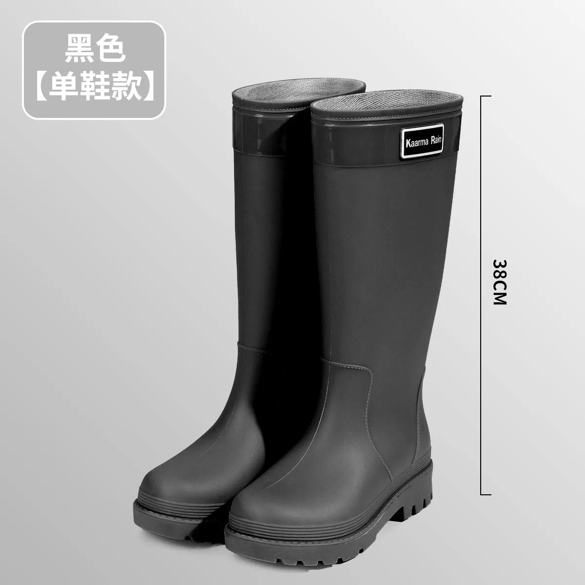 Botas de Lluvia para Mujer, Media Caña, Impermeables, Forro Cálido de Algodón, Ideales para Jardín e Invierno