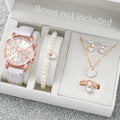 Reloj de Cuarzo para Mujer V248 con Juego de Joyas