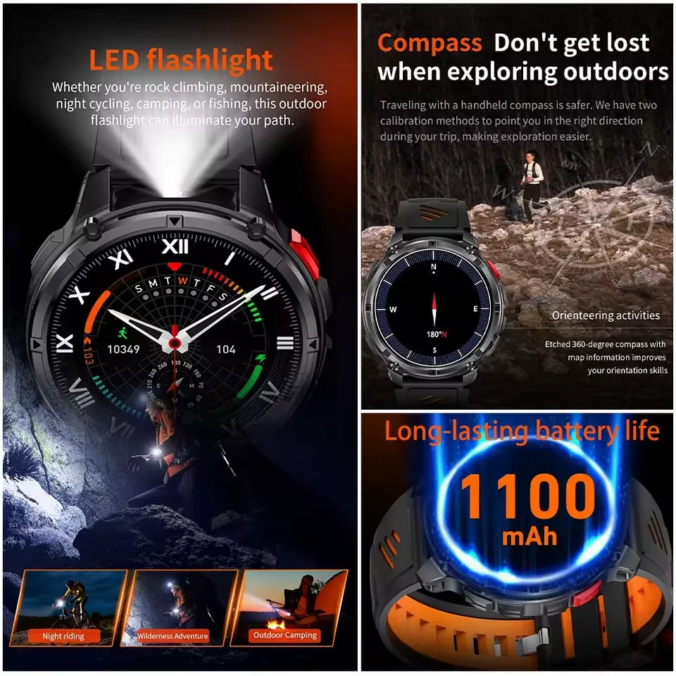 Reloj Inteligente HT33 Deportivo con GPS y Pantalla AMOLED