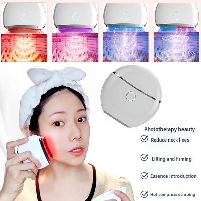 Máquina de Cuidado Facial: Instrumento Eléctrico de Raspeo y EMS