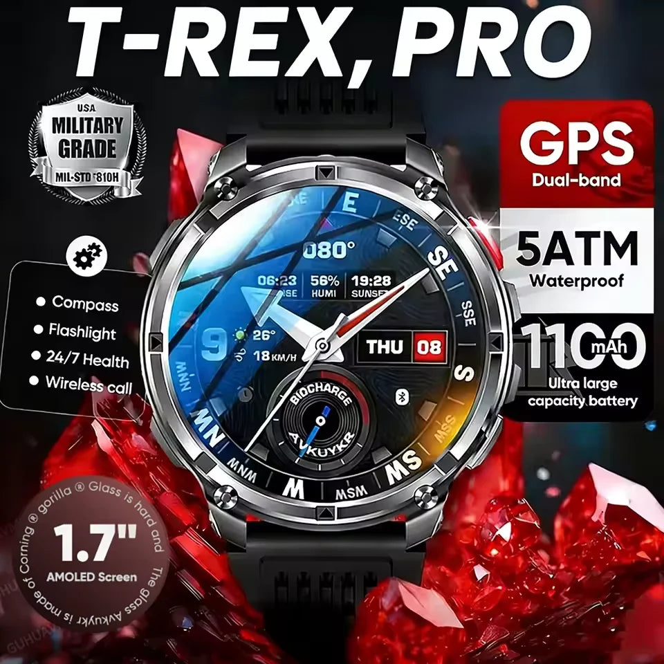 Reloj Inteligente HT33 Deportivo con GPS y Pantalla AMOLED