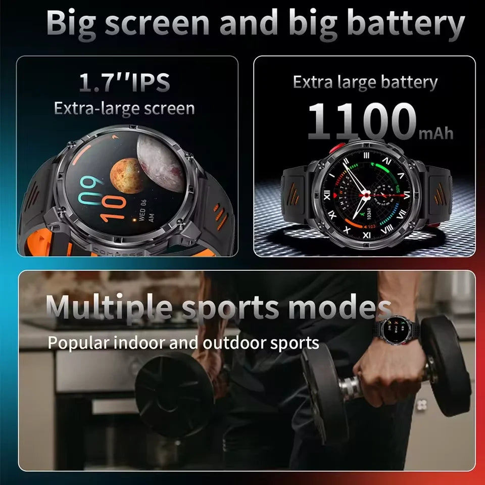 Reloj Inteligente HT33 Deportivo con GPS y Pantalla AMOLED