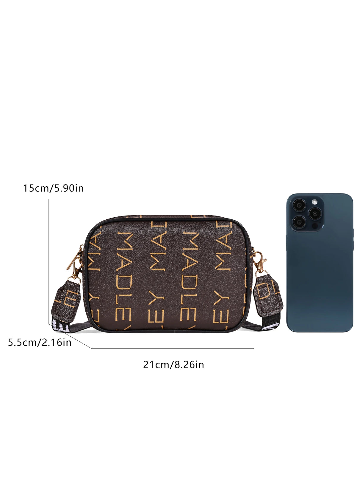 Bolso Bandolera Elegante Multifuncional de Hombro Cartera Mini para Mujeres