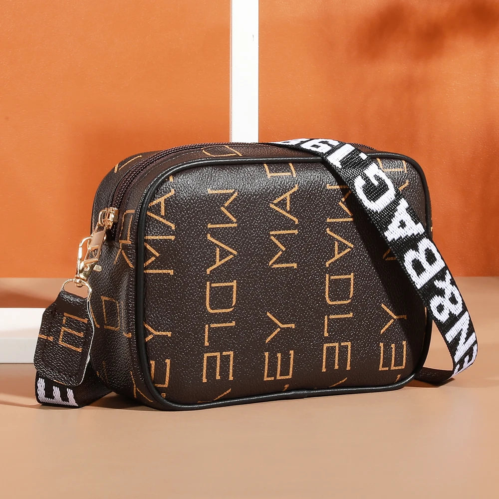 Bolso Bandolera Elegante Multifuncional de Hombro Cartera Mini para Mujeres