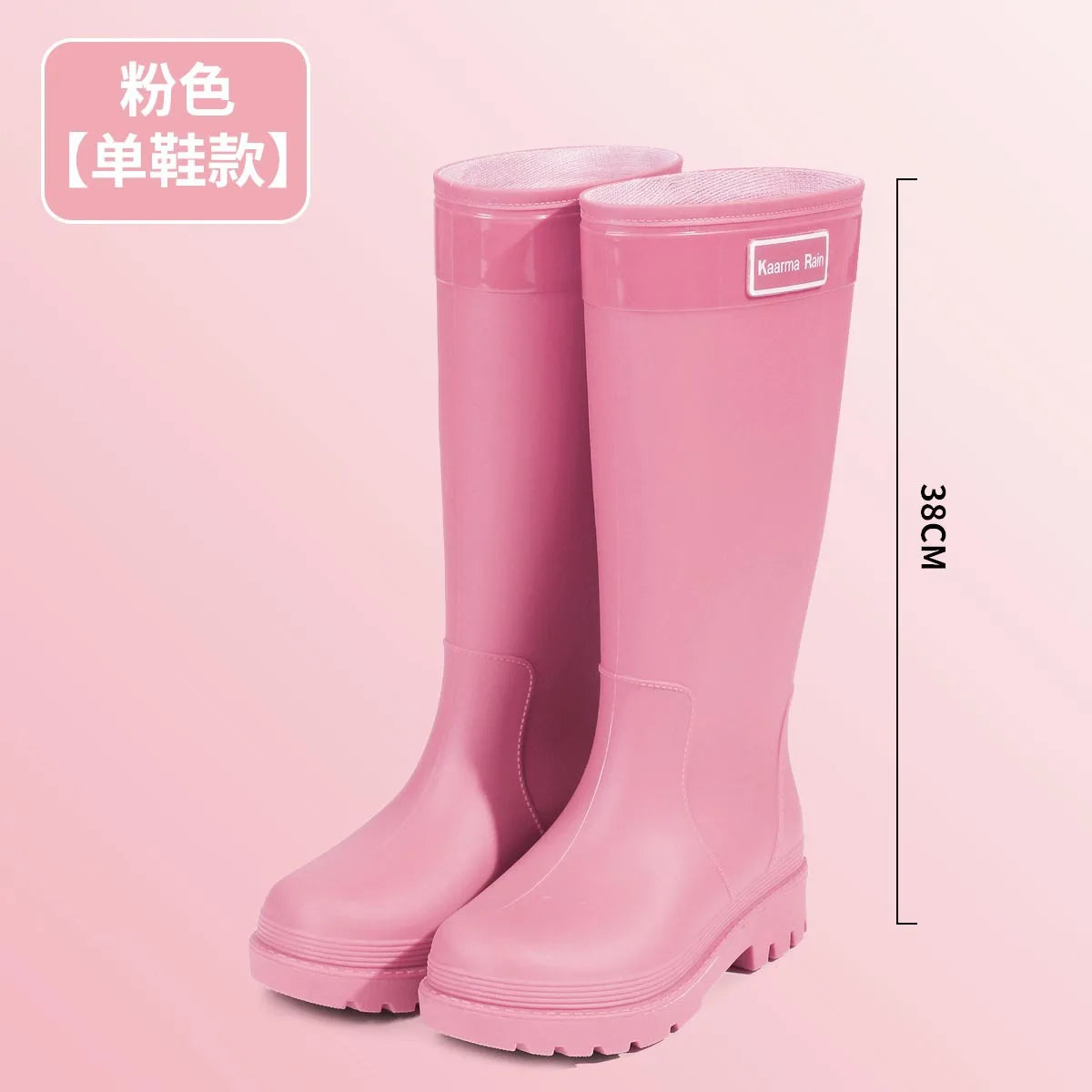 Botas de Lluvia para Mujer, Media Caña, Impermeables, Forro Cálido de Algodón, Ideales para Jardín e Invierno