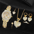 Reloj de Cuarzo para Mujer V248 con Juego de Joyas de 6 Piezas