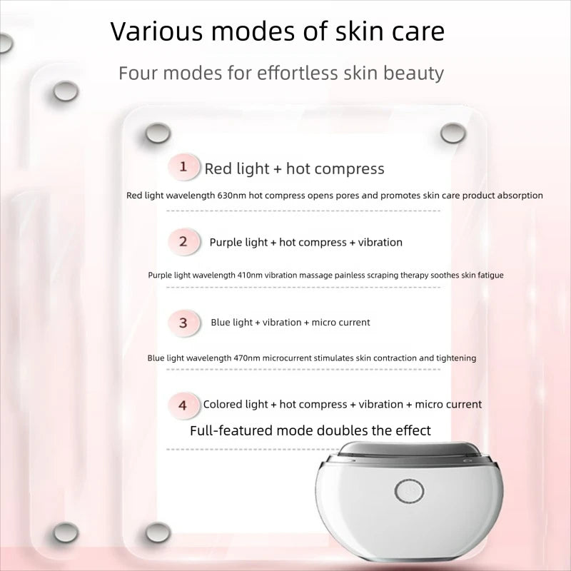 Máquina de Cuidado Facial: Instrumento Eléctrico de Raspeo y EMS