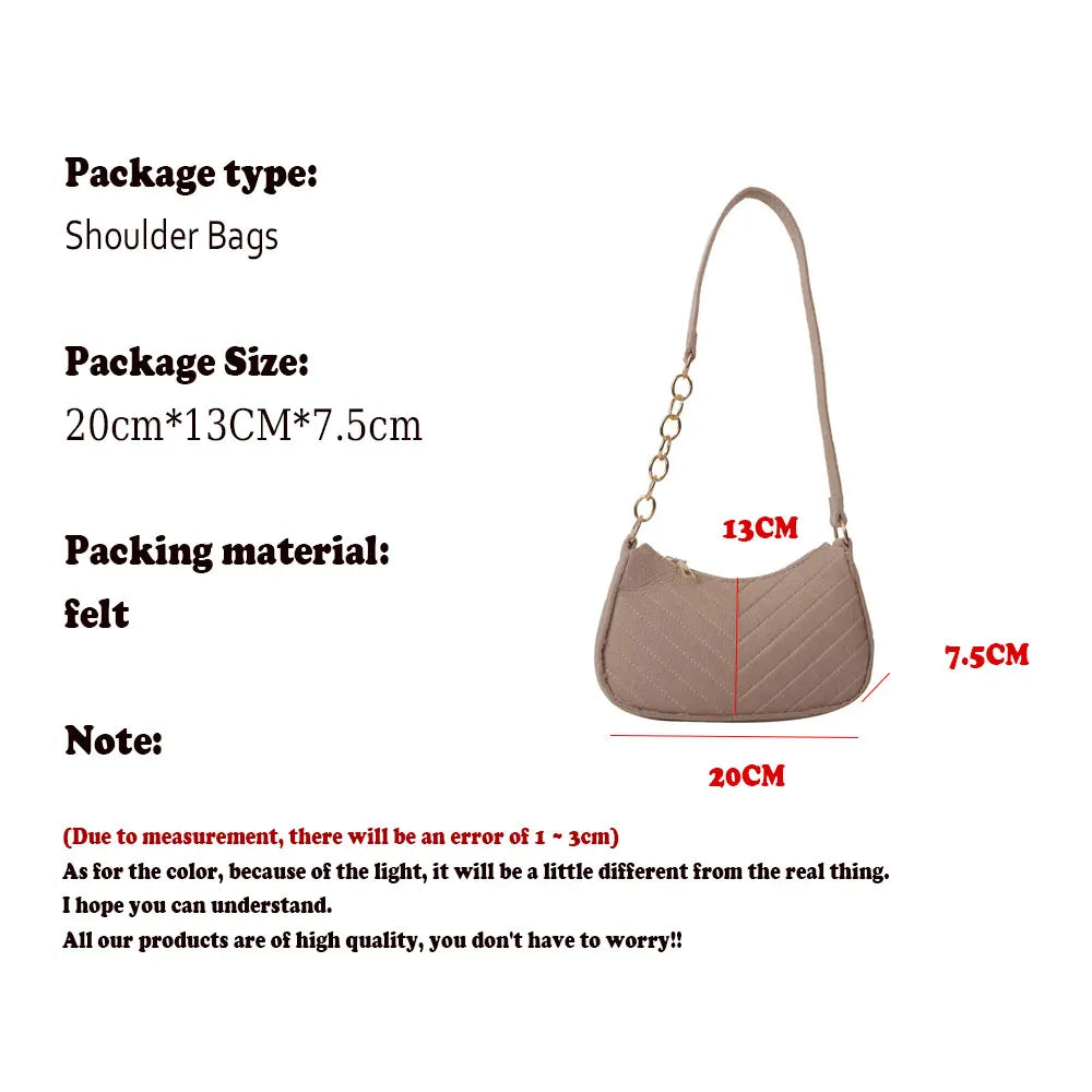 Mini Bolso de Hombro de Fieltro para Mujer, Diseño Elegante, Bolso Bandolera en Forma de Media Luna 2024