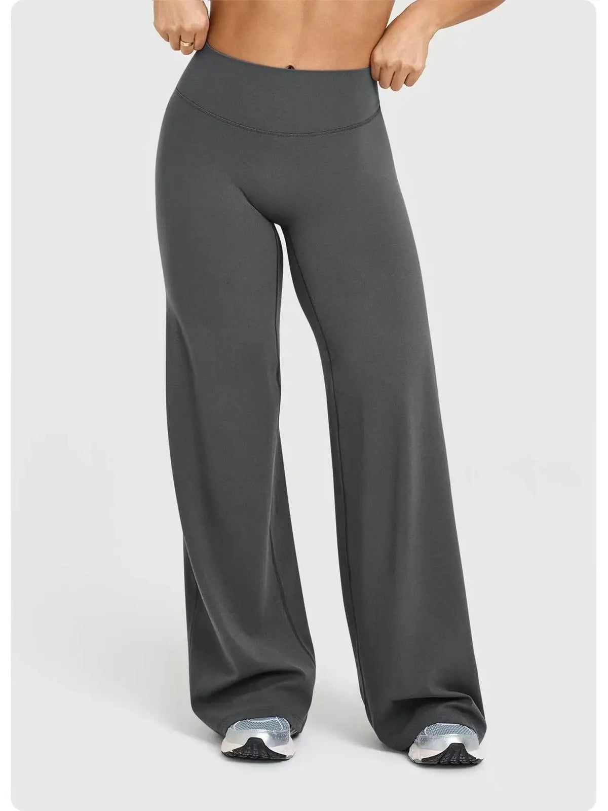 Pantalones Deportivos Suaves de Pierna Recta para Mujer - Transpirables y Ligeros