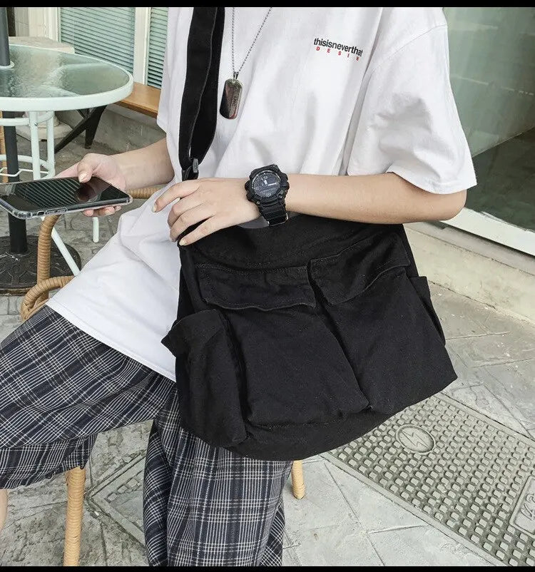 Bolso de Hombro de Lona Vintage Clásico para Mujer, Bandolera Suave de Viaje, Gran Capacidad