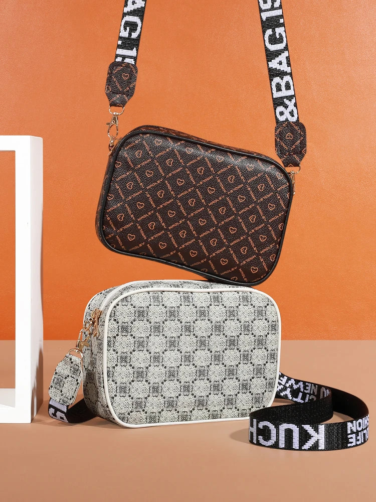 Bolso Bandolera Elegante Multifuncional de Hombro Cartera Mini para Mujeres